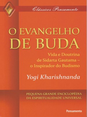 cover image of O Evangelho de Buda
